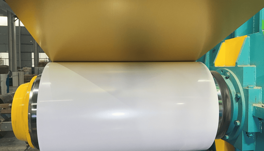 PREPAINTED GALVALUME STEEL COIL/ROOFING SHEET
